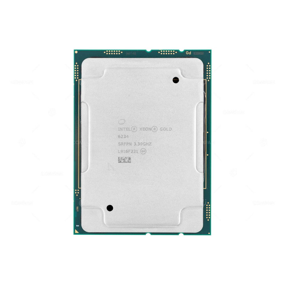 SRFPN INTEL XEON GOLD 6234 3.30GHZ 8-CORE 24.75 MB L3 CACHE 130W LGA3647
